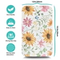 thumbnail image 5 of Washable Rubber Sunflower Cute Floral Dish Drying Mats for Kitchen Counter Home Large Coffee Bar Pad Accessories and Decor for Utensils Stemware 19.5''x12'', 5 of 7