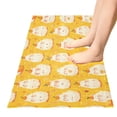 thumbnail image 5 of Dailycode Lovely Capybara and Orange Bathroom Rugs Non Slip Absorbent Soft Plush Quick Dry Bath Mat, 39"x20", 5 of 8