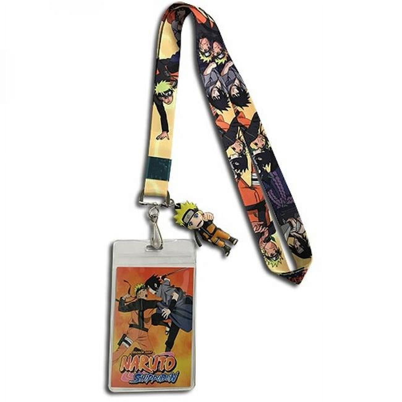 Naruto Shippuden The Nine 22-Inch Lanyard with Rubber Charm and