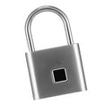 thumbnail image 2 of Esquirla Recognition Padlock Door Lock Padlock Luggage Lock, USB , Waterproof, , as described, 2 of 8