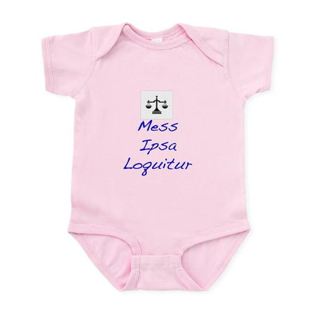 

CafePress - Mess Ipsa Loquitur Infant Bodysuit - Baby Light Bodysuit Size Newborn - 24 Months
