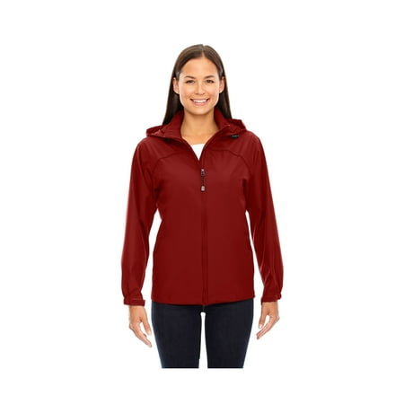 North End Women's Techno Lite Water Resistant Hooded Jacket, Style