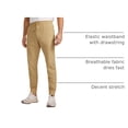 thumbnail image 4 of Pantalones Joggers CRZ YOGA para Golf 30" Secado Rápido Caqui, 4 of 6