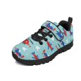 thumbnail image 6 of Uourmeti Airplane Shoes for Kids Boys Lace up Sneakers Lightweight Athletic Fitness Tennis Walking School Shoes Little Kid Size 12.5, 6 of 7