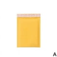 thumbnail image 1 of 10 Pcs Enveloppes Rembourrées Jaunes Kraft Bubble Mailers Seal R0 Auto-Expédition, 1 of 9