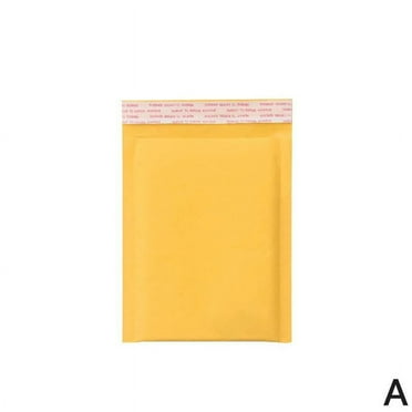 HPDL 10pcs Yellow Kraft Bubble Mailers Padded Envelopes Shipping Self Seal Bags