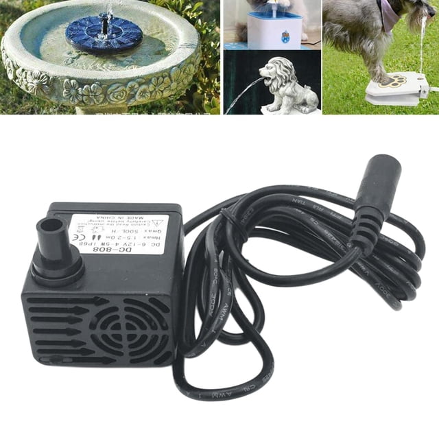 Bomba Sumergible Macarena 5W Silenciosa 500L/H 92ft para Pecera Estanque