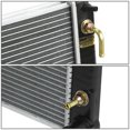 thumbnail image 4 of Radiator 1 Row Metallic with Transmission Oil Cooler V0 for Toyota for RAV4 2.4L 2006-2008 & 3.5L 2006-2012 & 2.5L 2009-2016 Plastic / Aluminum-Materials OE-Style 164000P240 221-3162, 4 of 6