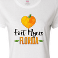 thumbnail image 4 of Inktastic Fort Myers Florida Orange in Heart Women's T-Shirt, 4 of 5