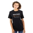 thumbnail image 3 of Funny Adulthood One Star Rating Men's Graphic T Shirt Tees Brisco Brands S, 3 of 6