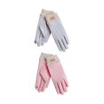 thumbnail image 1 of 2 pares de guantes suaves para adultos, mujeres, mujeres, pantallas táctiles, guantes de otoño para de , para deportes, moto, , ciclismo rosa gris Sunnimix Guantes de invierno para mujer, 1 of 8