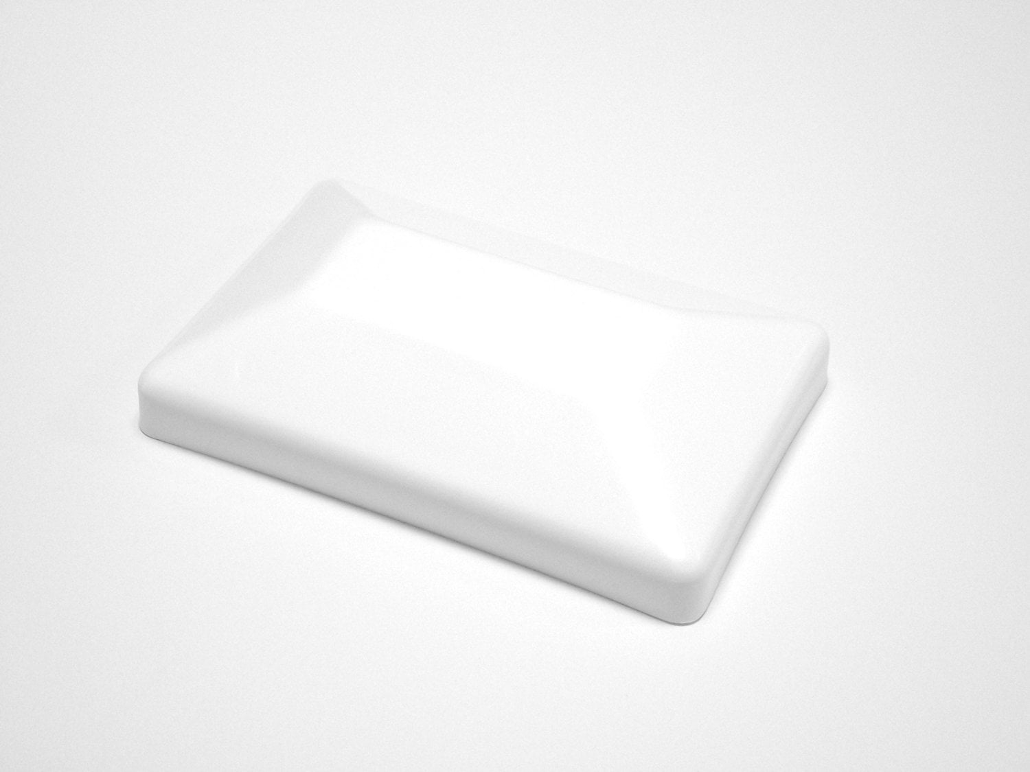 Fence Post Plastic WHITE Cap 4x6 (3 5/8" X 5 5/8") Pressure Treated