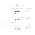 thumbnail image 2 of WAC Lighting Level 36" 1-Light LED 3500K Aluminum Bathroom Vanity Light in Black, 2 of 2