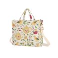 thumbnail image 7 of FORMRS Womens Corduroy Tote Bag Crossbody Shoulder Handbag with Pocket, Birds Tea Time, 7 of 7