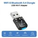 thumbnail image 1 of Adaptador AX900 USB WiFi 6 Bluetooth 5.4 2 en 1 Dongle Receptor Inalámbrico de Red de Banda Dual 2.4G 5GHz Controlador Gratuito, 1 of 7