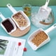 thumbnail image 5 of Caja de ingredientes de cuchara de contorno, transparente, suministros de hielo/pienso para animales/granos/arena para restaurante/cocina, 5 of 5