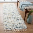 thumbnail image 2 of SAFAVIEH Manhattan Eamon Abstract Runner Rug, Ivory/Blue, 2'3" x 8', 2 of 6