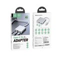 thumbnail image 4 of hoco. HB14 Type-C Converter Type-C to USB3.0 +HDMI+PD Aluminum Alloy Adapter, 4 of 5
