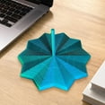 thumbnail image 5 of 3D Printed Expanded Sensory Fidget Star, Printed Hexagonal Anxiety Honeycomb Toy, 3D Printed Fidget Star, Whirling Spiral Design, Fidget Hexagon Toy Blue/M, 5 of 6