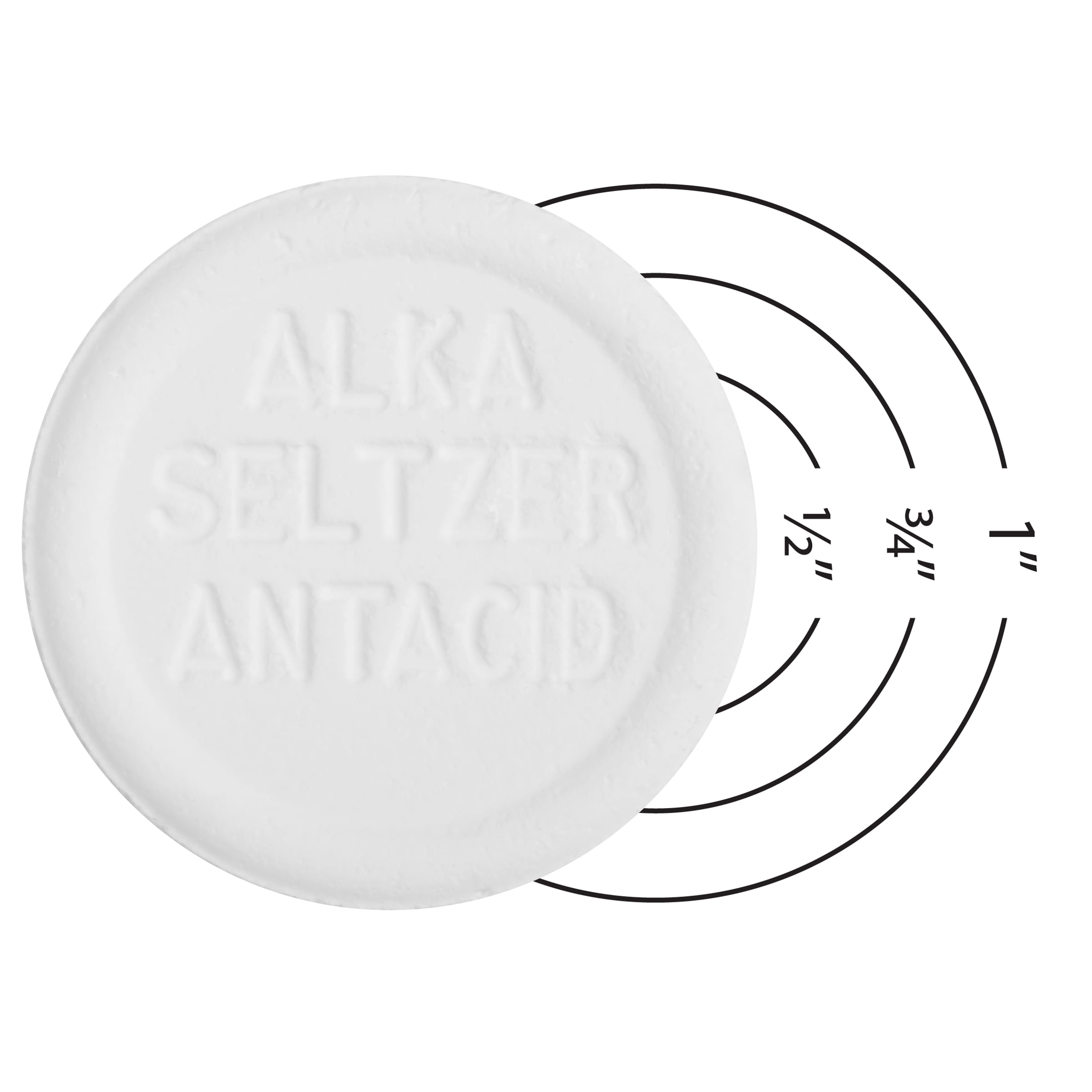 Alka-Seltzer Gold Effervescent Heartburn Relief Antacid Tablets Without Aspirin - 36 Ct