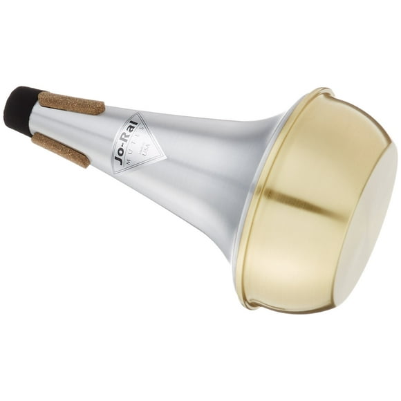 JoRal Trombone Droit Silencieux à Fond en Laiton TRB1B