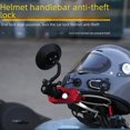 thumbnail image 4 of Cerradura para casco de motocicleta, accesorios modificados, manija de freno, cerradura antirrobo eléctrica para motocicleta, cerradura de bocina, cerradura de freno, 4 of 4