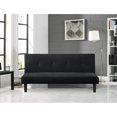 thumbnail image 1 of Serta Ellison Convertible Sofa in Black Fabric Upholstery, 1 of 6