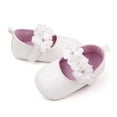 thumbnail image 4 of nvzhuang Baby Girls Moccasinss Shoes Flower Decor PU Leather Flats Shoes Non-Slip Summer Shoes, 4 of 6