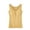 Gold, variant on Womens Undershirt Built-in Pad Pajama Top Lightweight Short Sleeve Nightwear Casual Base Layer