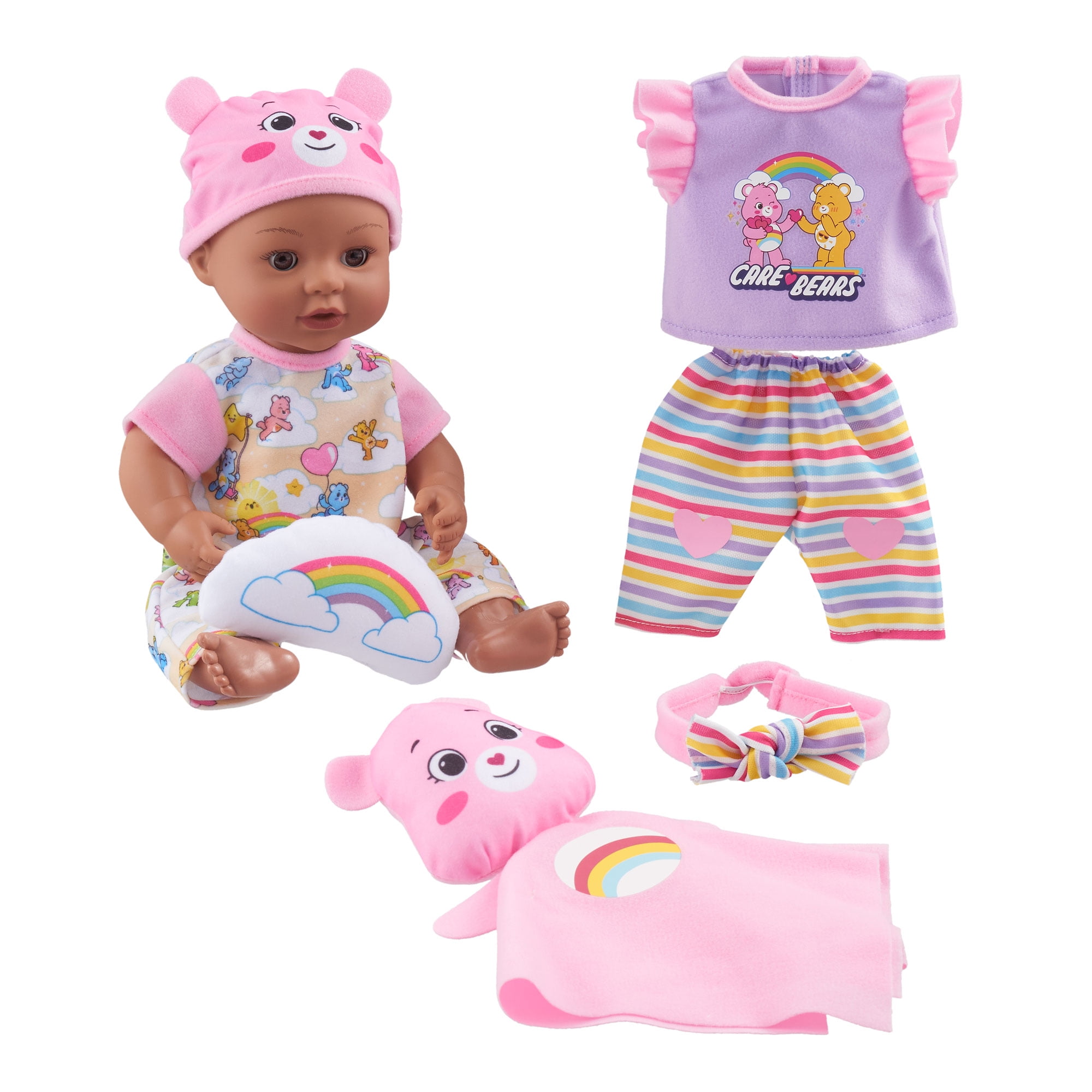 My Sweet Baby Doll Care Set Clothing Bath Time Feeding Accessories 12 Inch Toy 