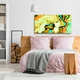 thumbnail image 4 of Epic Art 'Orange Lava,' Acrylic Glass Wall Art, 48"x24", 4 of 8