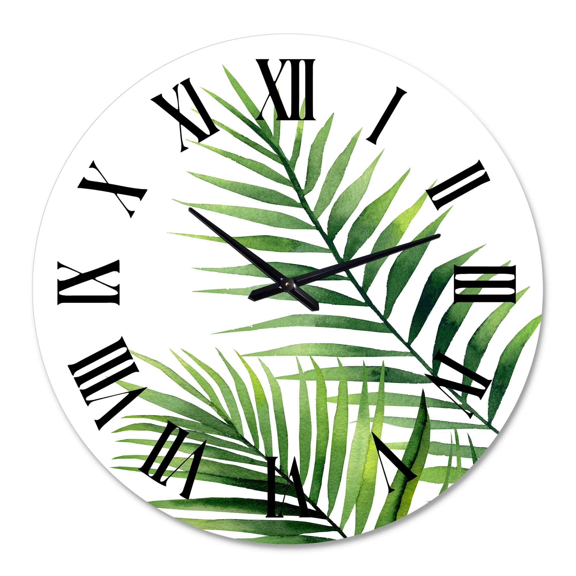 Designart 1 in Farmhouse Wall Clock