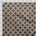 thumbnail image 3 of oneOone Viscose Chiffon Fabric Check Kasuri Printed Craft Fabric BTY 42 Inch Wide, 3 of 4