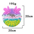 thumbnail image 5 of Push Bubble Fidget Toy Sensory Toy Simple Dimple Purse Handbag, 5 of 5