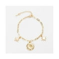 thumbnail image 3 of Gold Charm Bracelet for Women, 3 of 6