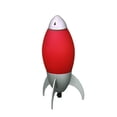 thumbnail image 1 of Benzara BM240954 Lampe de Table pour Enfant avec Silhouette Design Rocket, Rouge, 1 of 5