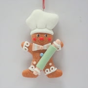 Holiday Time Claydo Gingerbread Chef Ornament