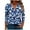 Multicolor Plus Size Blouse for Women_s, variant on CYMMPU Flower Pattern 3/4 Sleeve Spring Tops Blouses for Women Dressy Casual Loose Fit T-Shirts V Neck Fall Fashion Shirts Business Elegant Work Topss S