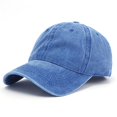 thumbnail image 2 of Gorra de algodón para hombre y mujer, Gorro deportivo Unisex, color negro, personalizado, venta al por mayor, 2 of 4
