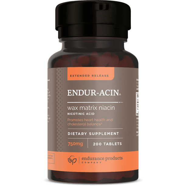 Endurance Products ENDURACIN 750mg Niacin Extended Release for