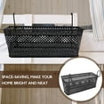 thumbnail image 6 of FUEENIRVA Sundry Holding Rectangular Storage Basket Iron 1Pack, 6 of 8