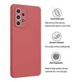 thumbnail image 4 of Galaxy A54 5G Case, Njjex Samsung Galaxy A54 Basic Case [Frosted] Shockproof Case Liquid Silicone Gel Rubber Soft TPU Anti-slip Bumper Thin Matte Slim Phone Case Covers For Samsung A54 5G,Red, 4 of 6