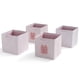 thumbnail image 3 of Bolsas de almacenamiento Delta Children Brannan Bear, color rosa, 30 x 30 x 30 cm, paquete de 4, 3 of 4