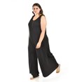 thumbnail image 2 of Palazzo pierna ancha Roman Fashion /Talla Extras, 4332 (Negro) negro 42, 2 of 6