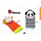 thumbnail image 1 of Baby Rattle Toys Soft Foot Socks Rattles Ankle Acivity Rattle Present Essentials for Baby socks(C), 1 of 5