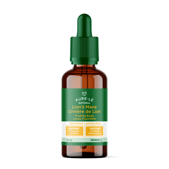 Super Strength Lion's Mane 1:1 Dual Extracted Alcohol-Free Concentrate – Memory Focus, Clarity and Nerve Support – No Gluten & Non-GMO - Immune Support – Vegan & Alcohol-free - Made in Canada.