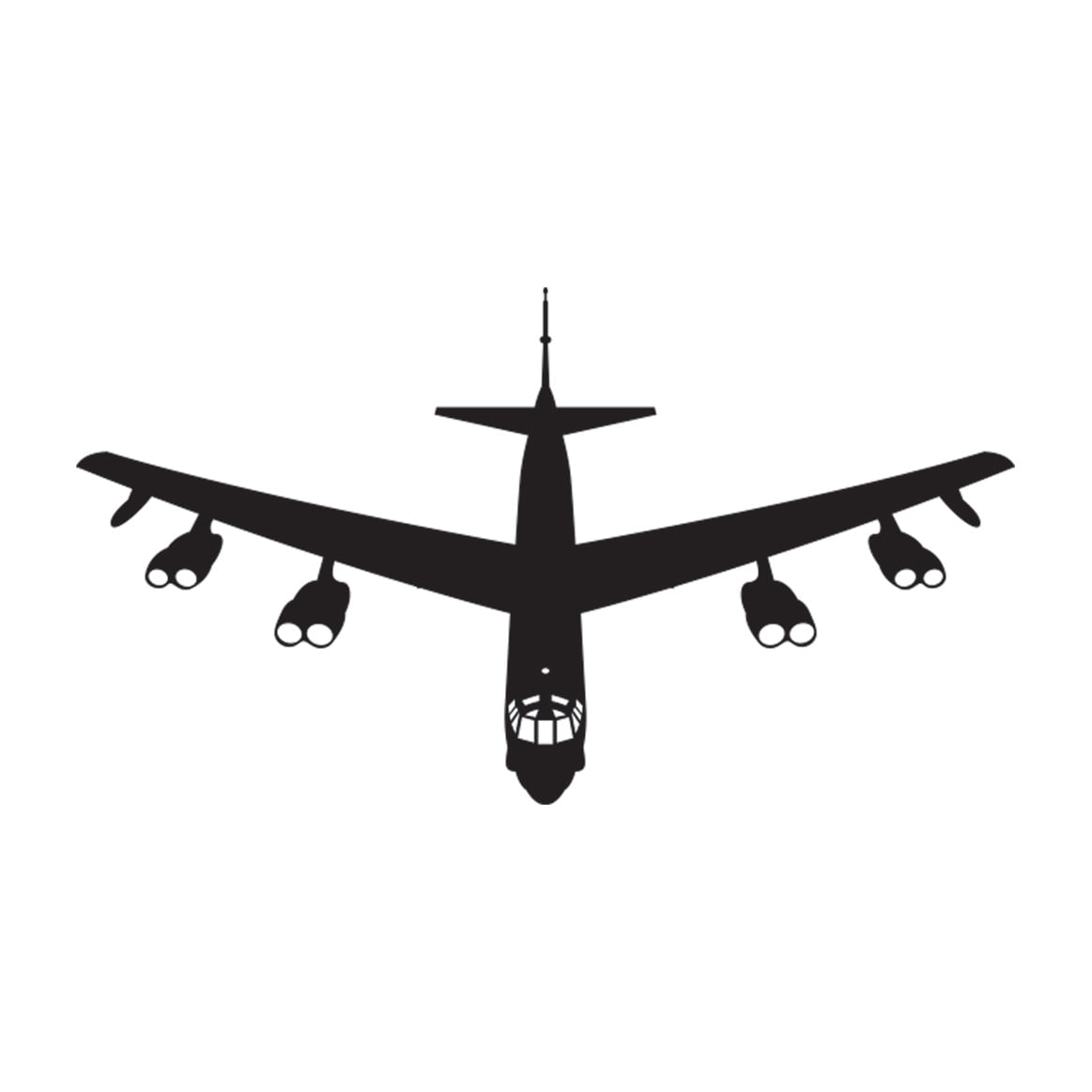 B-52 Stratofortress Sticker Decal Die Cut - Self Adhesive Vinyl ...