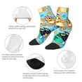 thumbnail image 5 of Lsque Bluey Printed Crew Socks, Moisture-Wicking Socks, Athletic Socks for Men Breathable Cushion Socks Casual Sport Socks for Running Traveling, 5 of 6