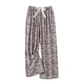 thumbnail image 2 of Axiiglly Pajama Pants Women Elastic Waist Floral Loose Soft Sleep Pants Summer Casual Loungewear Sleep Bottoms, 2 of 4