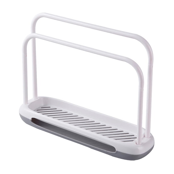 Soporte para toallas de cocina, soporte para paños de cocina, soporte para toallas, soporte para guardar toallas de cocina blanco